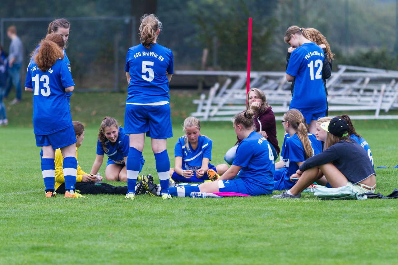 Bild 292 - B-Juniorinnen FSG BraWie 08 - JSG Sandesneben : Ergebnis: 2:0